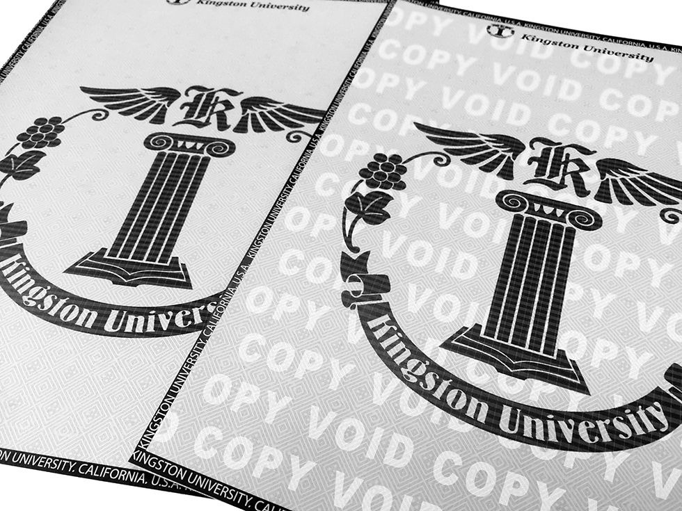 Anti Copy Printing